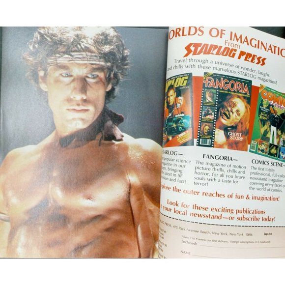 Staying Alive John Travolta Official Movie Magazine Vintage 1983 Stallone 1st Ed - Picture 6 of 12